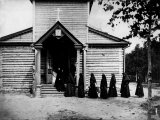 Никольский женский монастырь в селе Подлесове. Паперть церкви Святителя Николая Чудотворца 1904