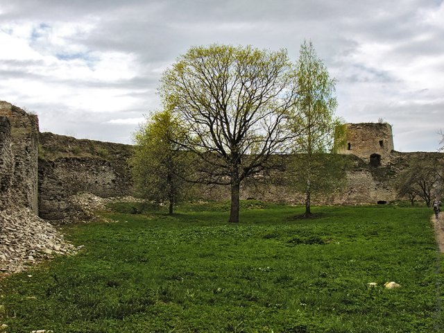 Территория крепости